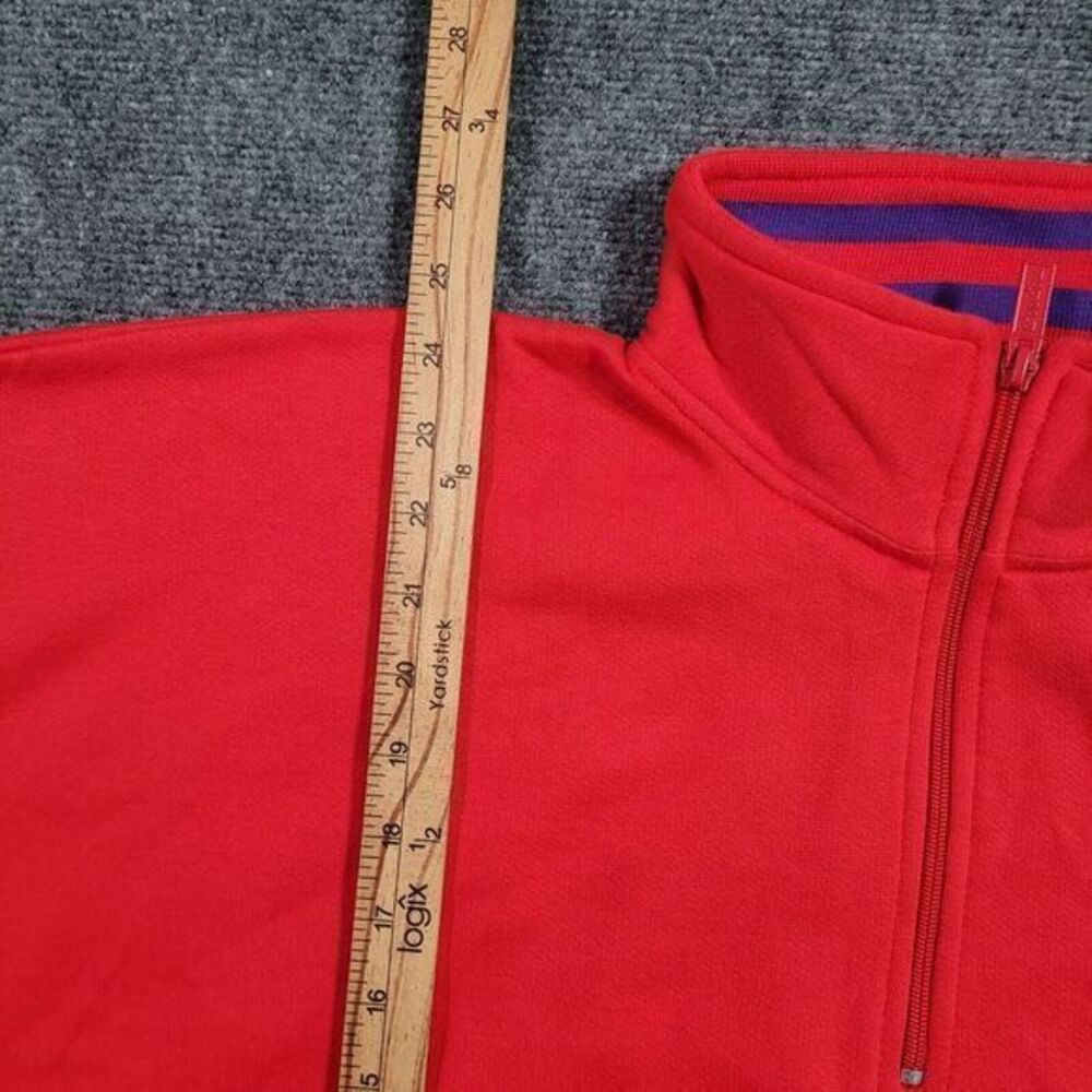 Vintage Reebok Sport Sweatshirt Mens M Dead Stock‎ Embroidered Qtr Zip NWT - Picture 7 of 9
